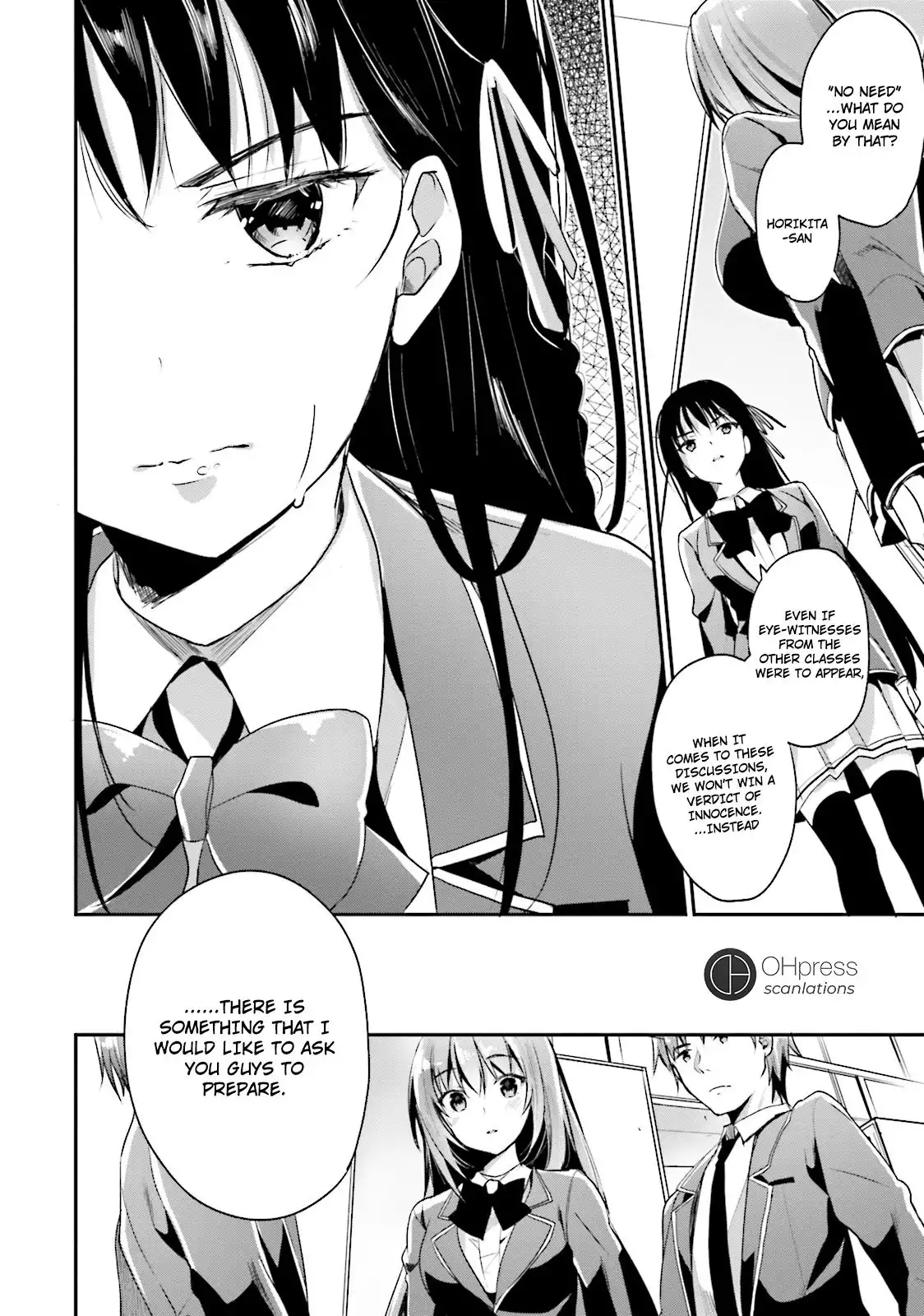 Youkoso Jitsuryoku Shijou Shugi no Kyoushitsu e Chapter 13 35